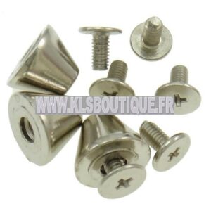 Ref 3561 - 10 Clous à Visser Argenté