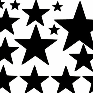 Ref 1101 - 15 Etoiles Thermocollantes Flex, Flock, Patch, Applique, Embelissement Couleur aux choix